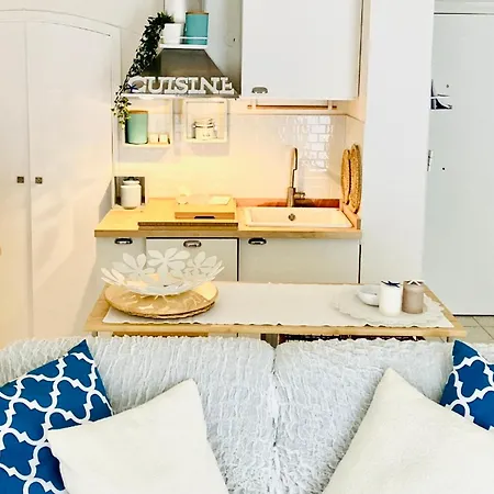 **2p Calme Climatise, Terrasse, Centre Menton, Proche Plages Et Commerces** - Fr-1-196-356 Διαμέρισμα *