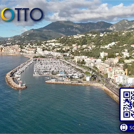 Apartmán **2p Calme Climatise, Terrasse, Centre Menton, Proche Plages Et Commerces** - Fr-1-196-356 *